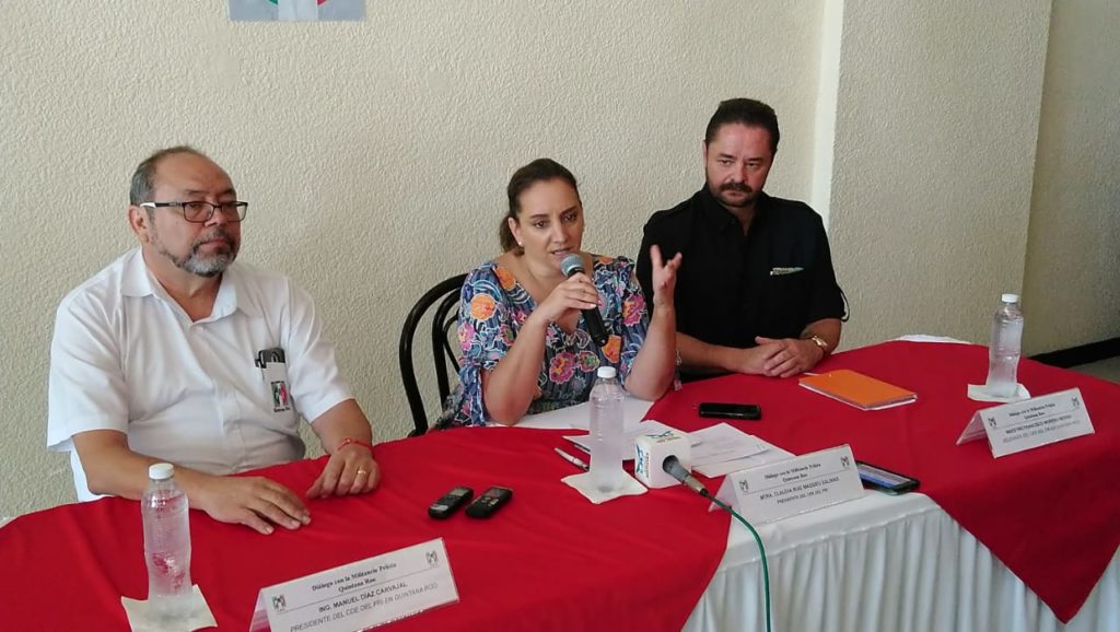 RECONOCE DIRIGENCIA NACIONAL DEL PRI DOLOR Y CORAJE DE MILITANCIA