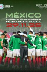 El equipo tricolor llega Cancún en busca del Campeonsto Mundial Socca