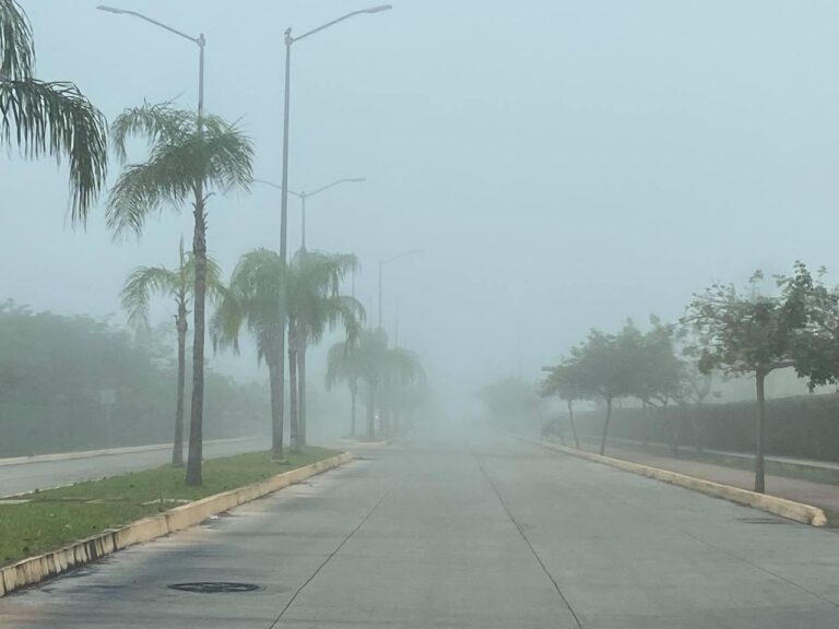 DESCIENDE LA TEMPERATURA EN ZONAS DE Q.ROO HASTA LOS 9.8 GRADOS