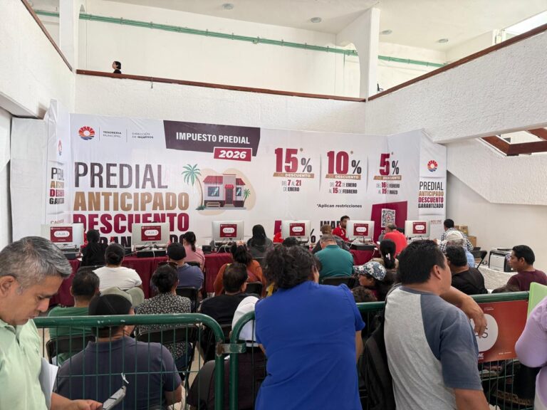 INICIA PAGO DEL IMPUESTO PREDIAL 2026 EN EL MUNICIPIO BENITO JUÁREZ
