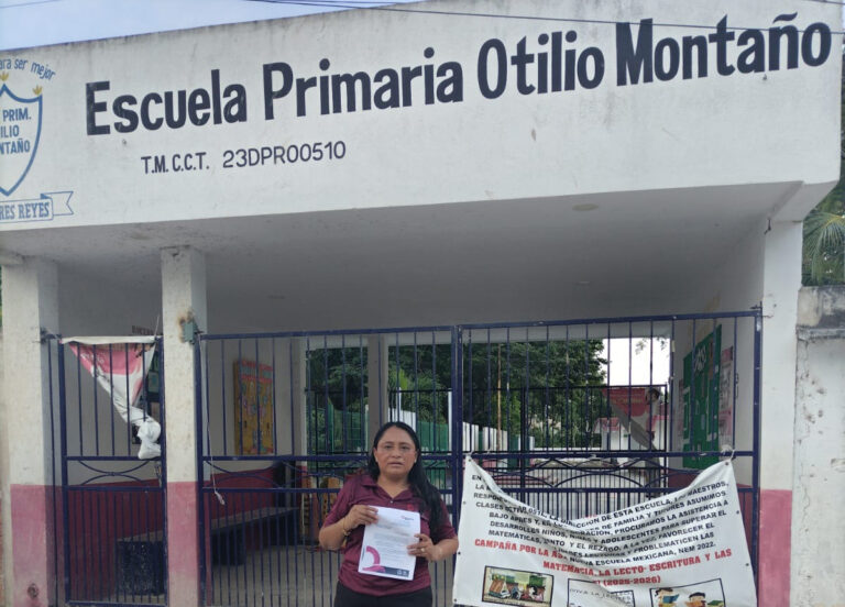 Denuncian a dirigentes sindicales de educación por despido injustificado