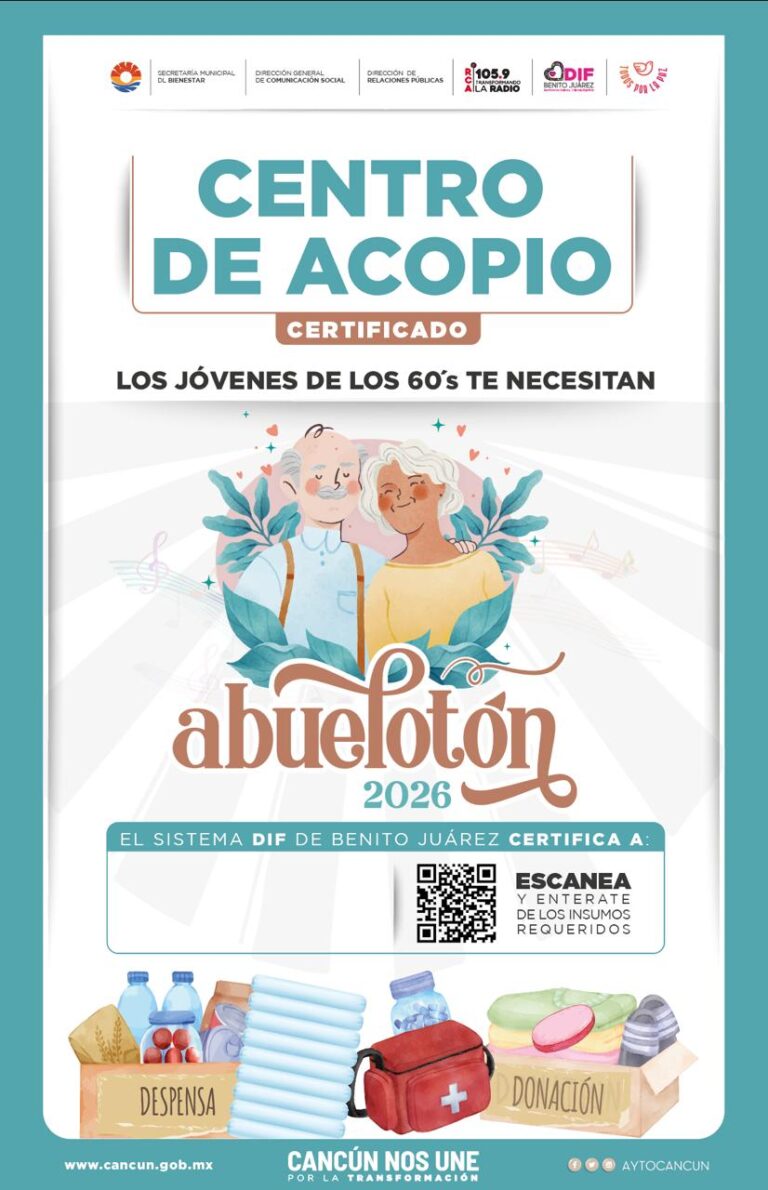 Acumula 41 centros de acopio certificados el “Abuelotón 2026”