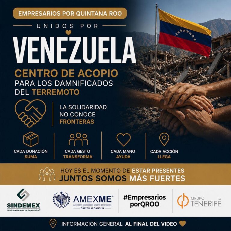 Se une la IP e impulsa los donativos para damnificados venezolanos