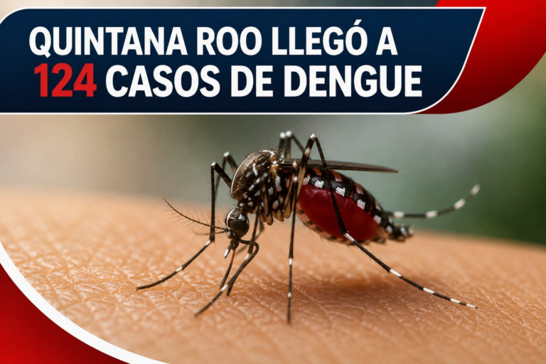 Reportan la primera muerte por dengue en el año en Quintana Roo
