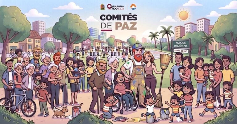 Se han creado más de 300 comités de paz en Benito Juárez