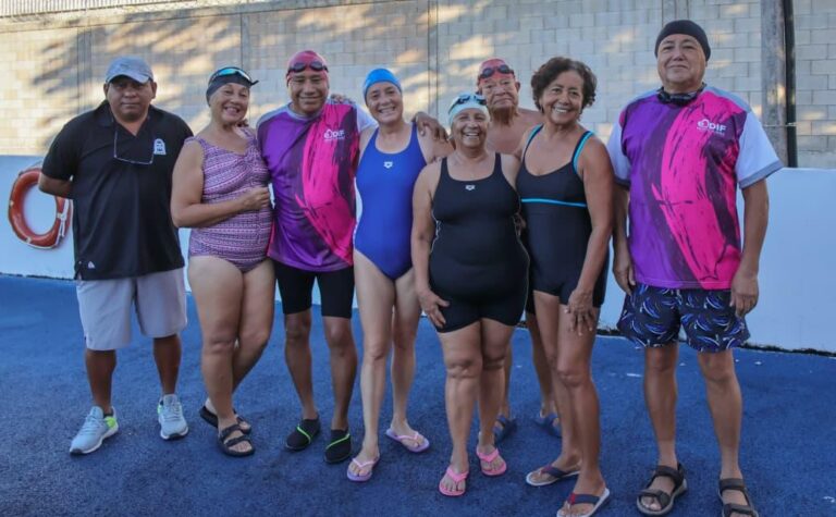 Competirán adultos mayores del Club de la Esperanza en natación y futbol