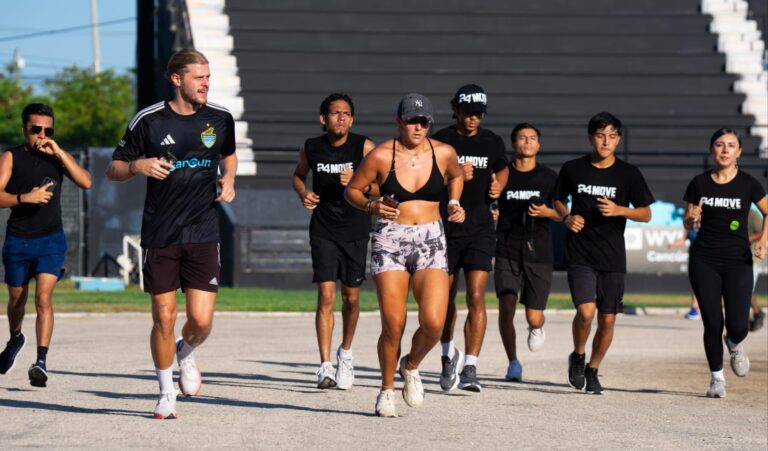 Activa Cancún FC su “Power Run” en el estadio “Andrés Quintana Roo”