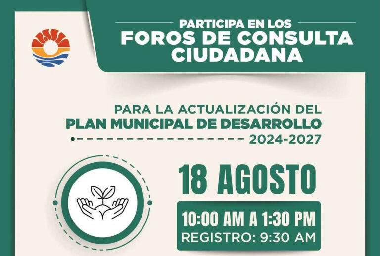 Del 18 al 21 de agosto, los Foros de Consulta Ciudadana en Cancún