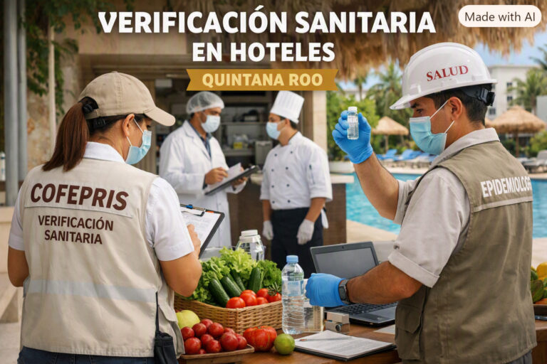 Termina inspección sanitaria en 16 hoteles: alimentos y agua bajo análisis