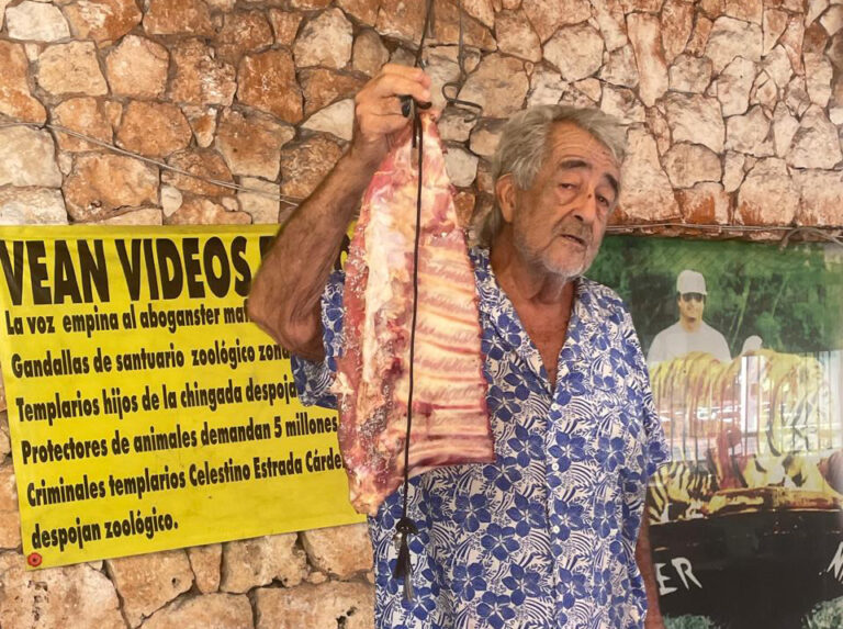 Agradece “Pepe Tigre” apoyo ciudadano y mantiene lucha por sus felinos