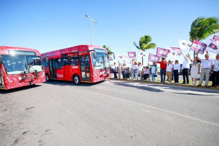 Tendrá Chetumal 66 autobuses eléctricos en marzo de 2027: Imoveqroo