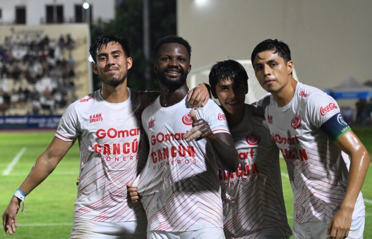 Pioneros de Cancún golea (0-4) y mantiene jetatura ante Inter Playa del Carmen