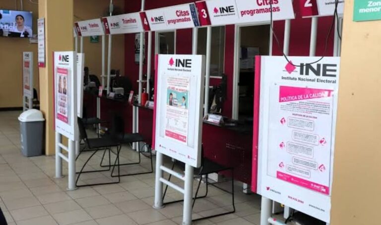Cierran los módulos del INE el 16 de septiembre y reabren el jueves 17