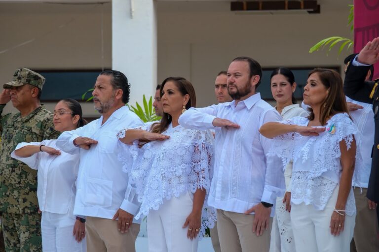 Celebran Mara Lezama, poderes y nuevas generaciones creación de Quintana Roo